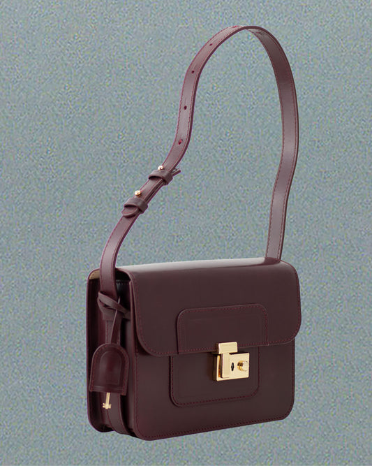 Agnès Medium - Burgundy