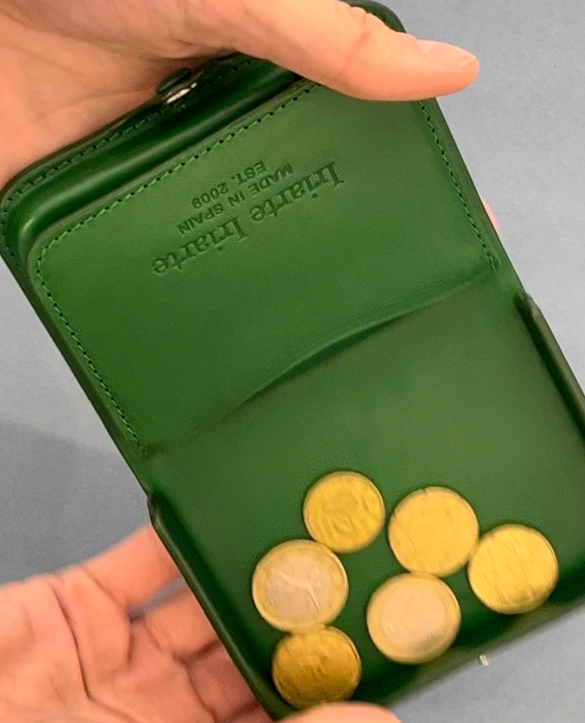 Jules Wallet - Bright Green