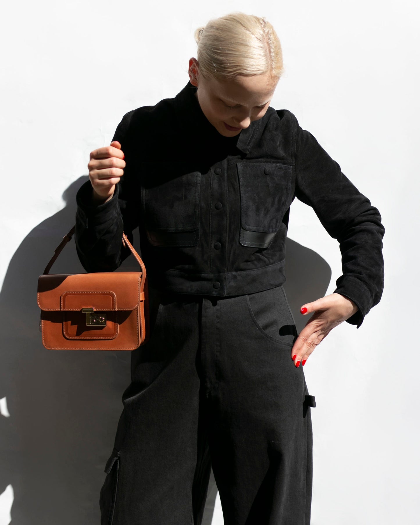 THE Suede Jacket - Black