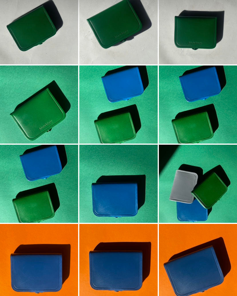 Jules Wallet - Bright Green