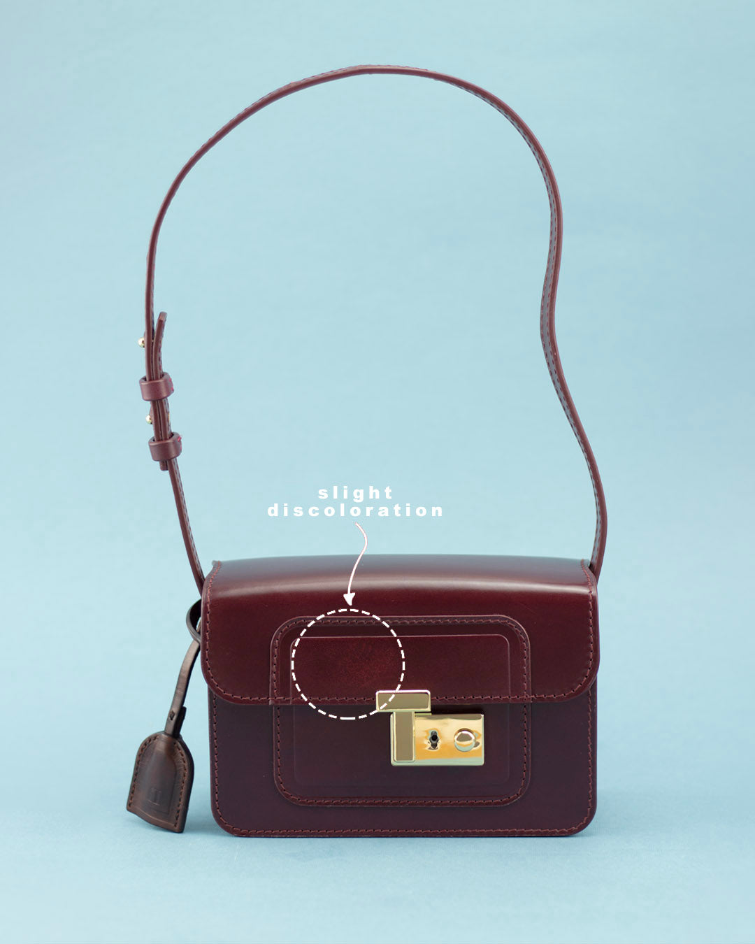 Agnès Small - Burgundy (SALE)