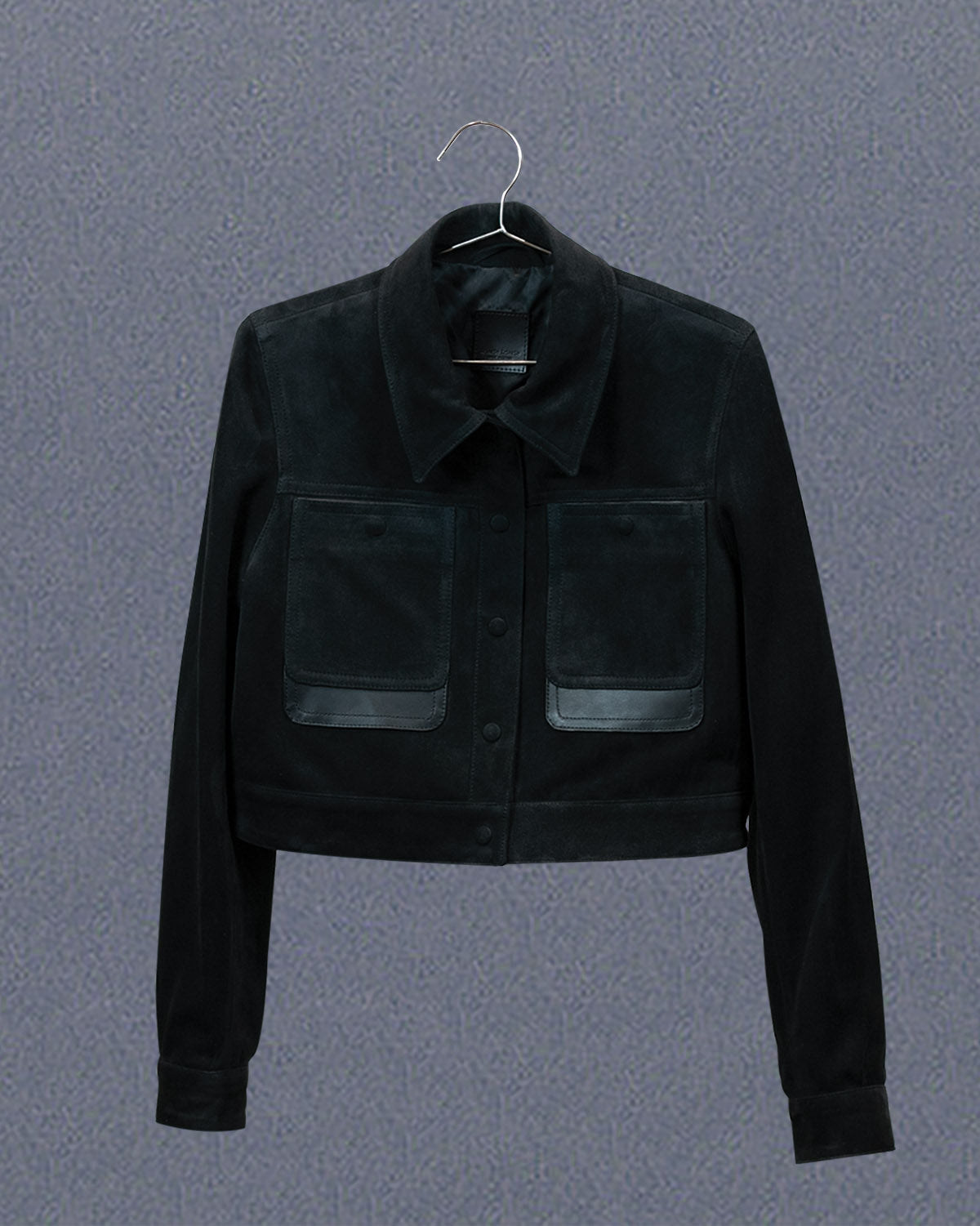 THE Suede Jacket - Black