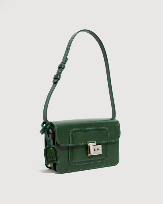 Agnès (S) 2.0 - Dark Green (Silver)