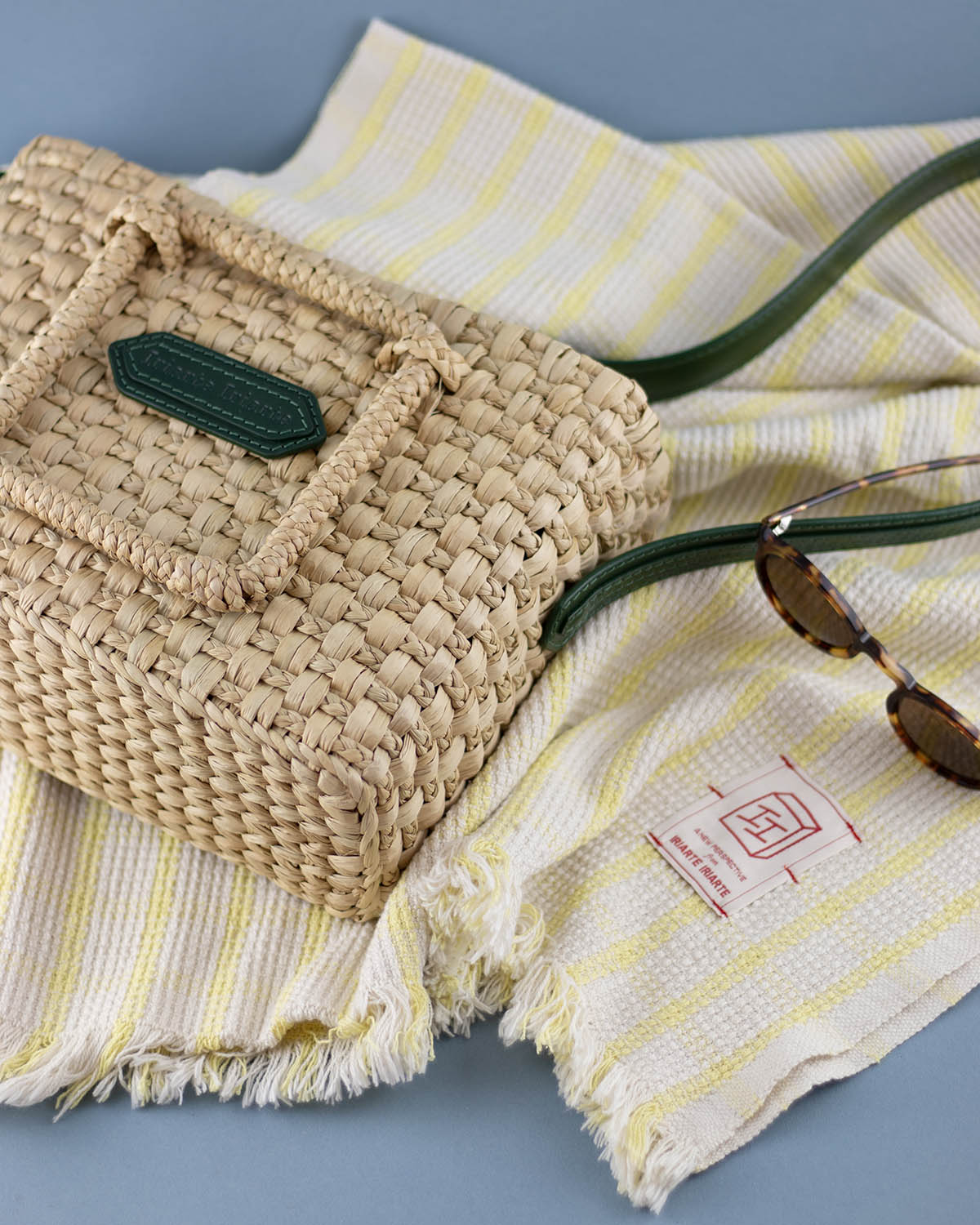 Woven Towel - Light Yellow