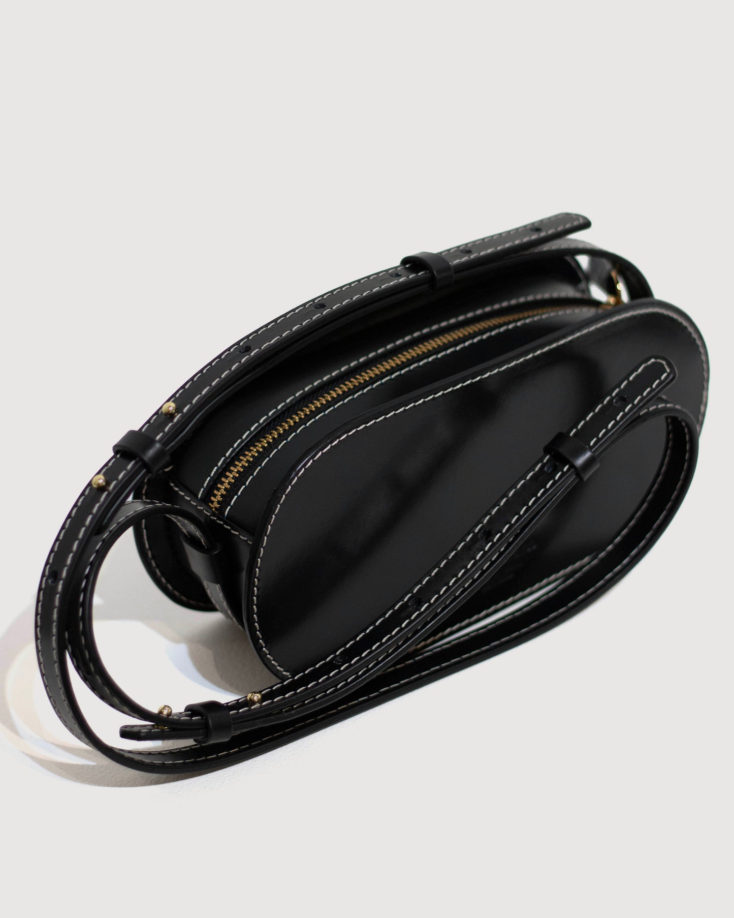 Cleo 2.0 - Black (Contrast Stitch)