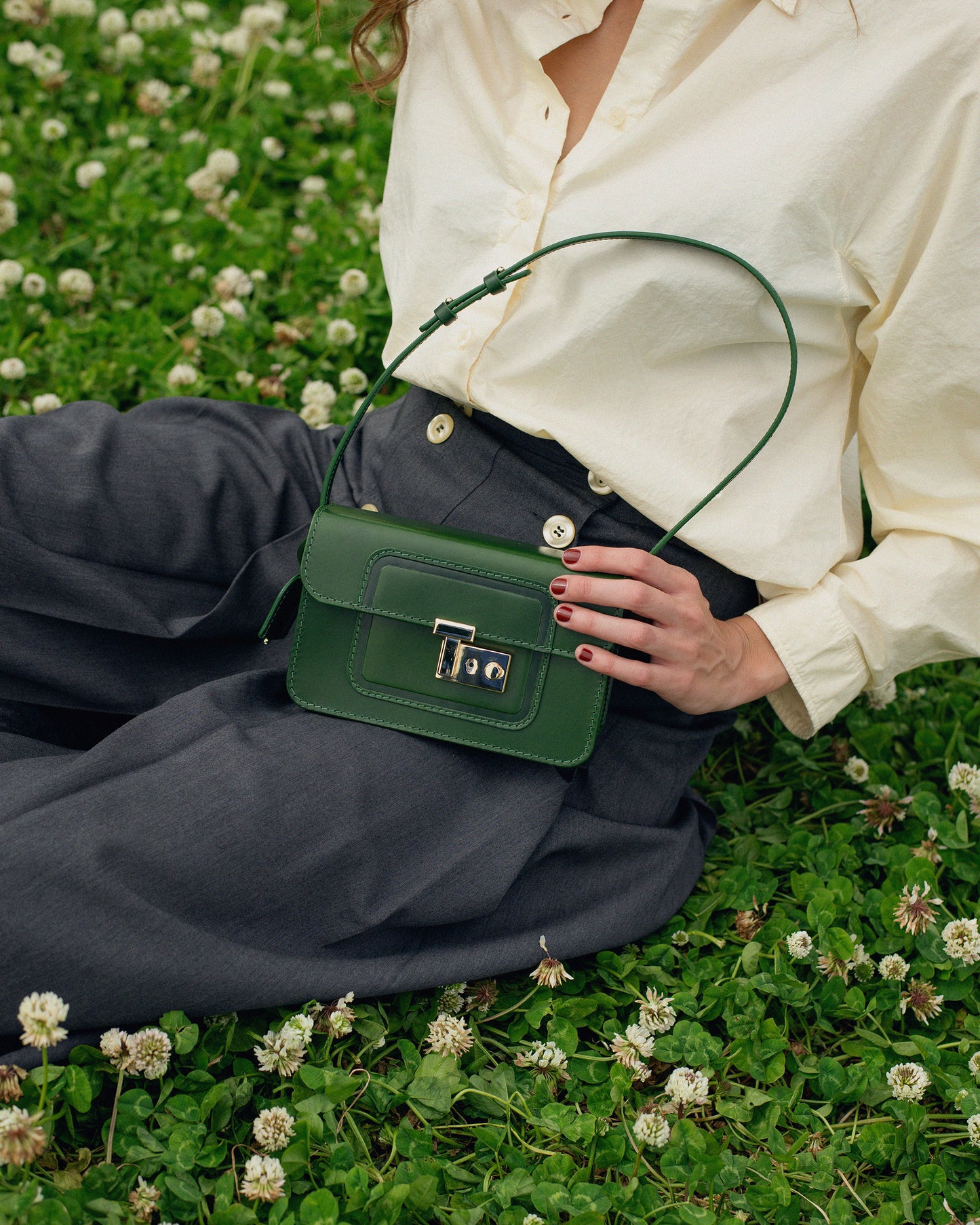Agnès (S) 2.0 - Dark Green (Gold)