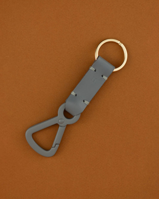 Keychain N1 - Grey & Gold