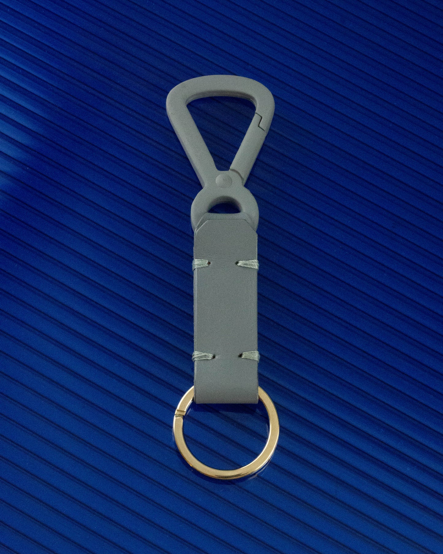 Keychain N1 - Grey & Gold