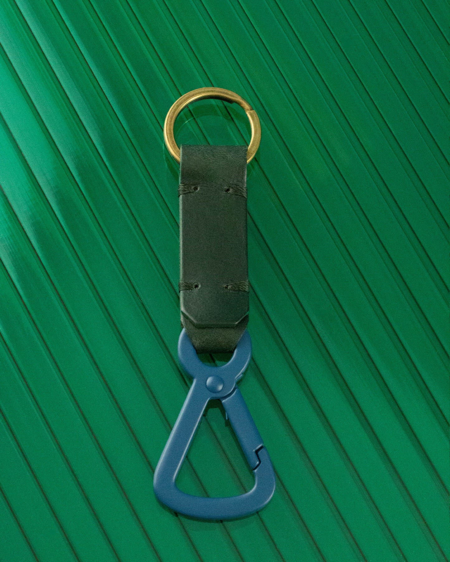 Keychain N4 - Blue, Green & Gold