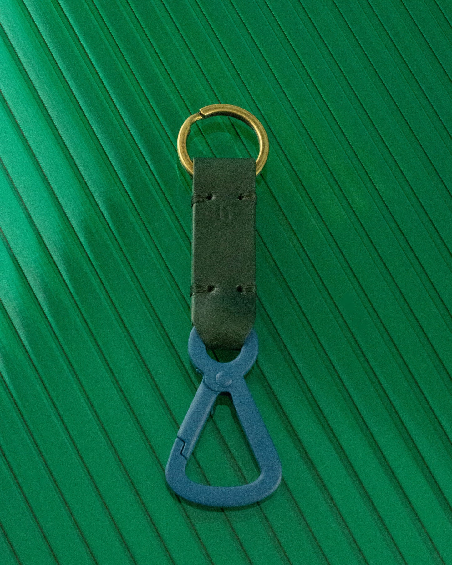 Keychain N4 - Blue, Green & Gold