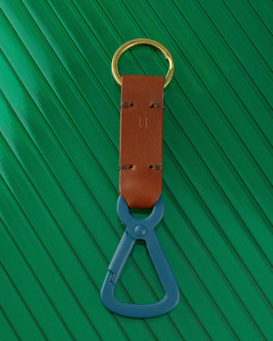 Keychain N5 - Blue, Brown & Gold