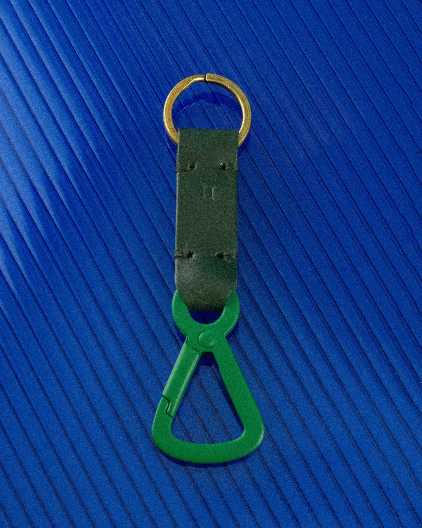 Keychain N8 - Green & Gold