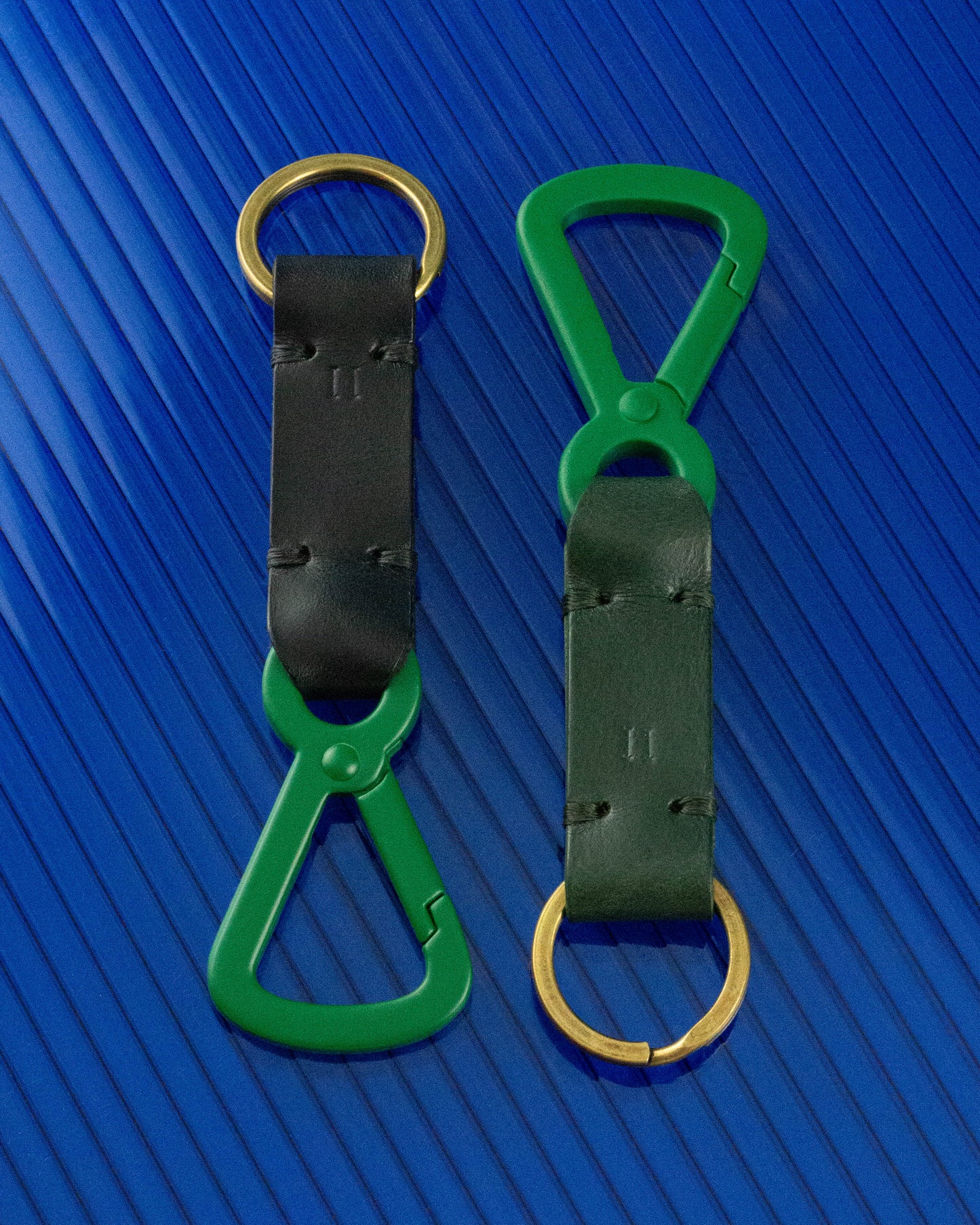 Keychain N8 - Green & Gold