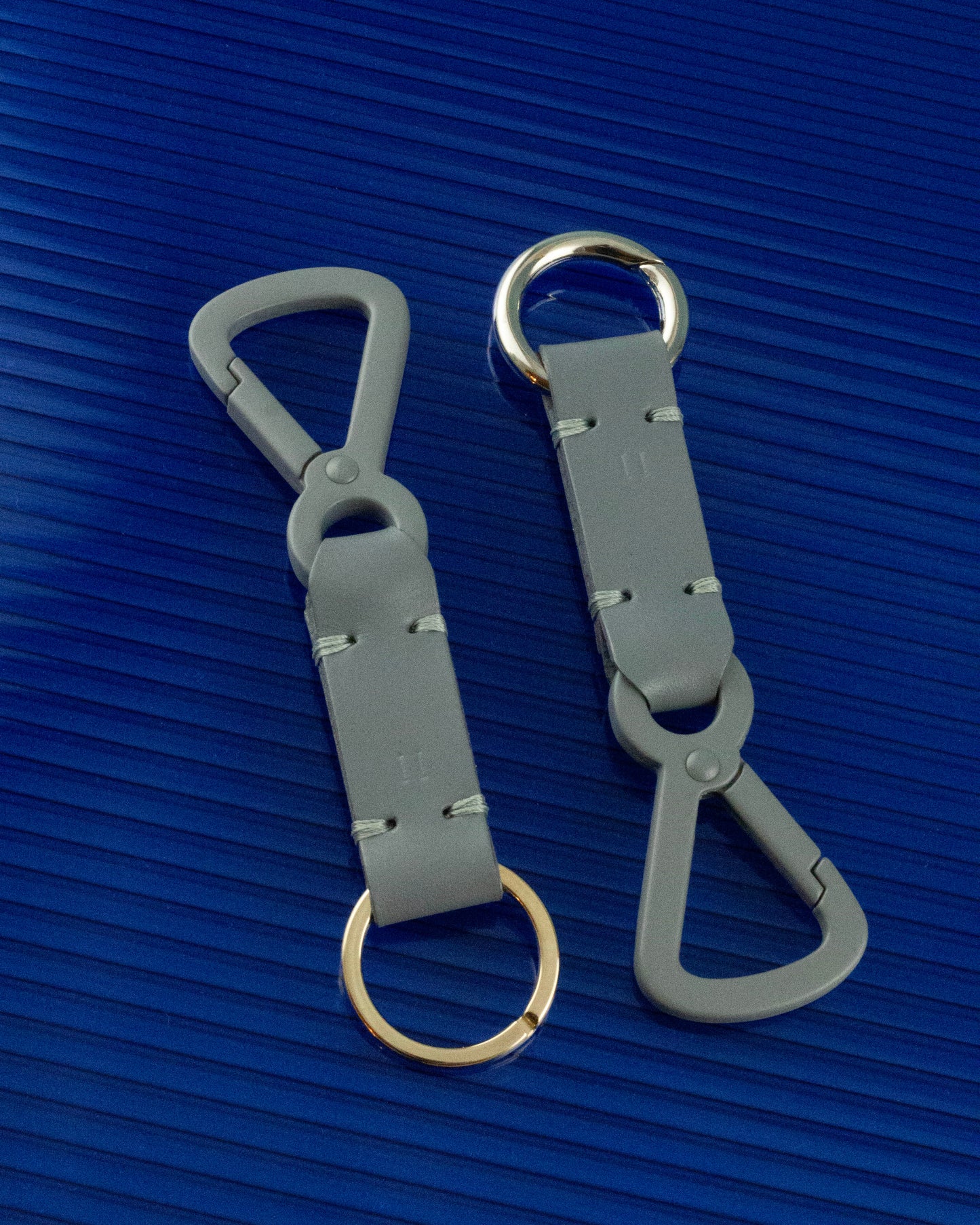 Keychain N2 - Grey & Silver