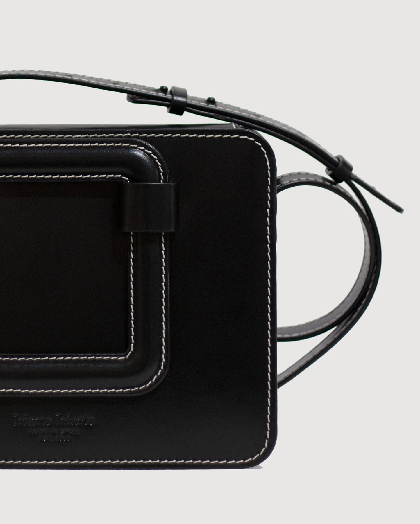 Moore - Black (Contrast Stitch)