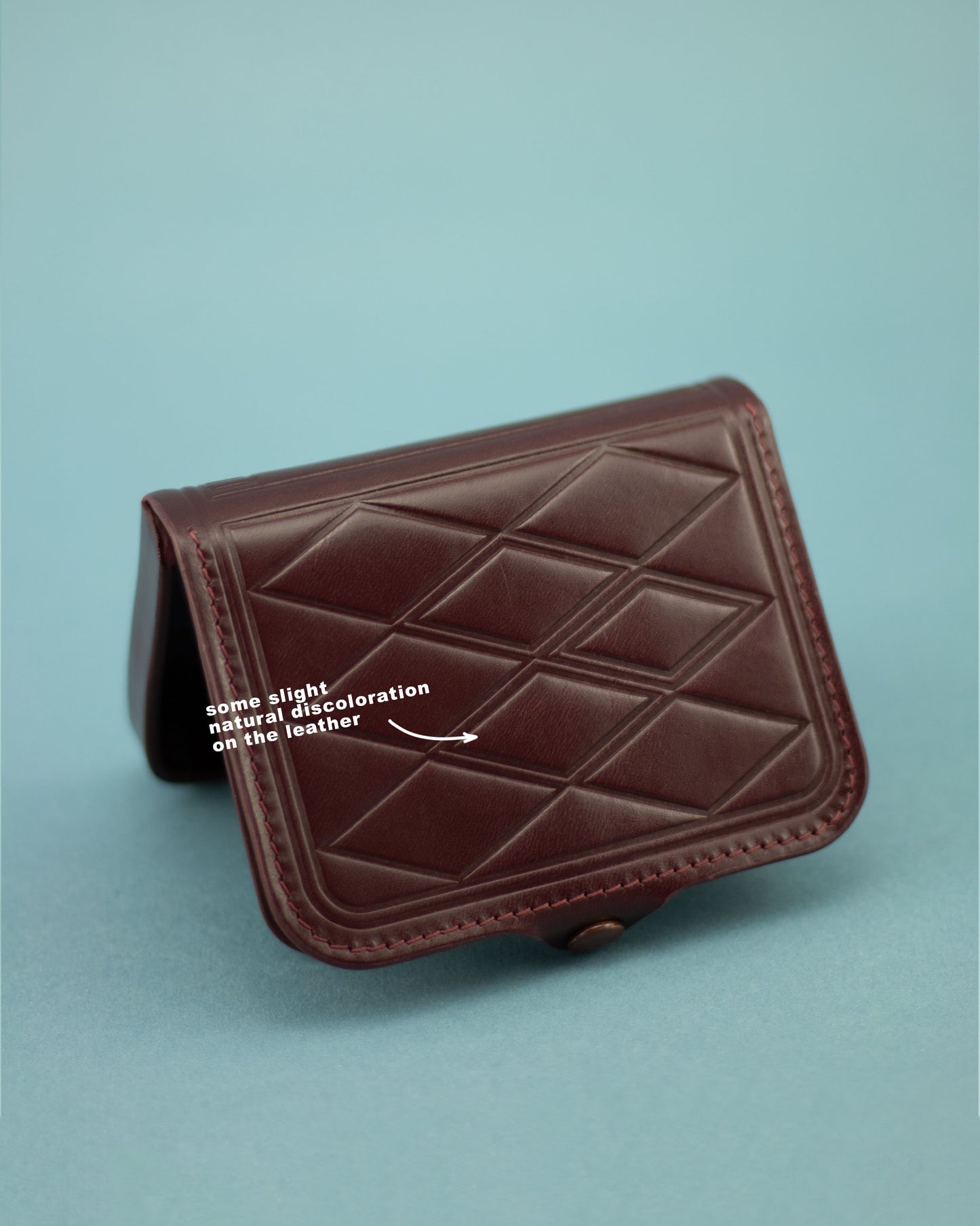 Jules abcd Wallet - Burgundy (SALE)