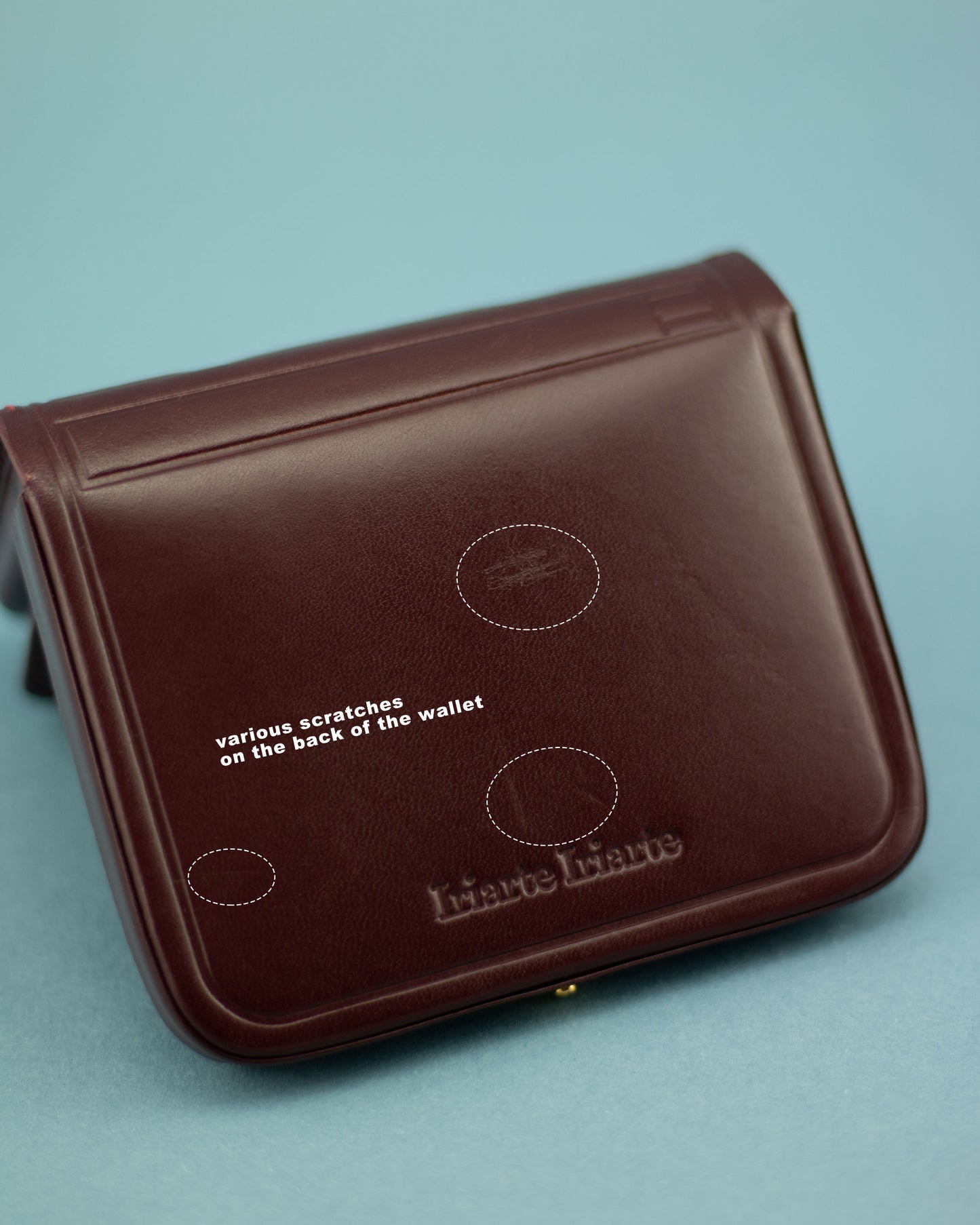 Jules abcd Wallet - Burgundy (SALE)