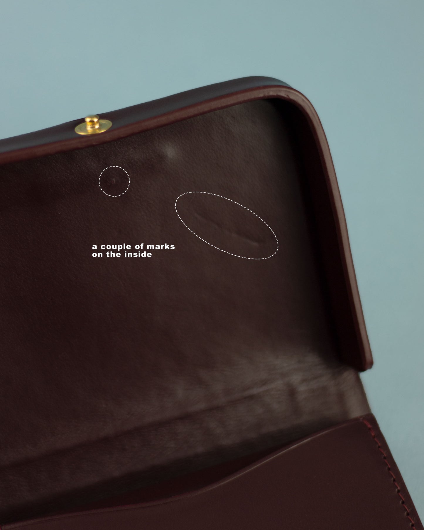 Jules abcd Wallet - Burgundy (SALE)