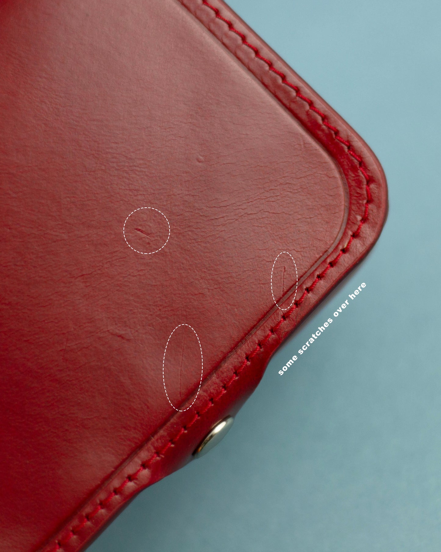 Jules Wallet - Red (SALE)