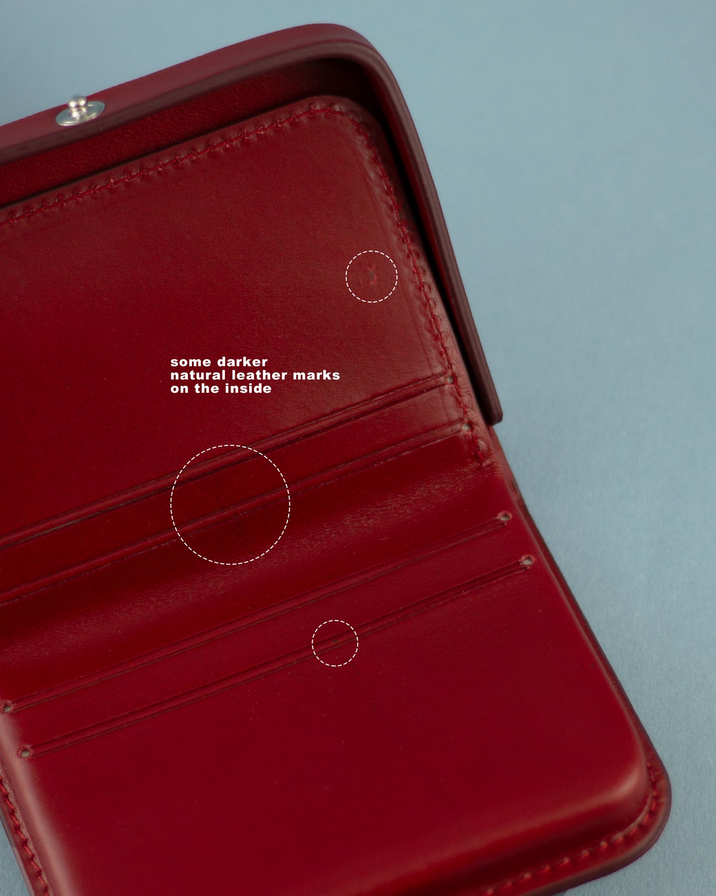 Jules Wallet - Red (SALE)