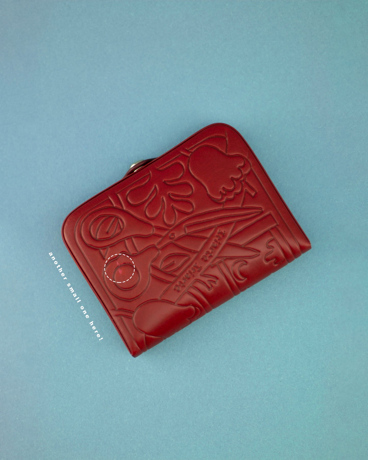 Jules Wallet - Hugo Yoshikawa x Iriarte Iriarte - Red (SALE)