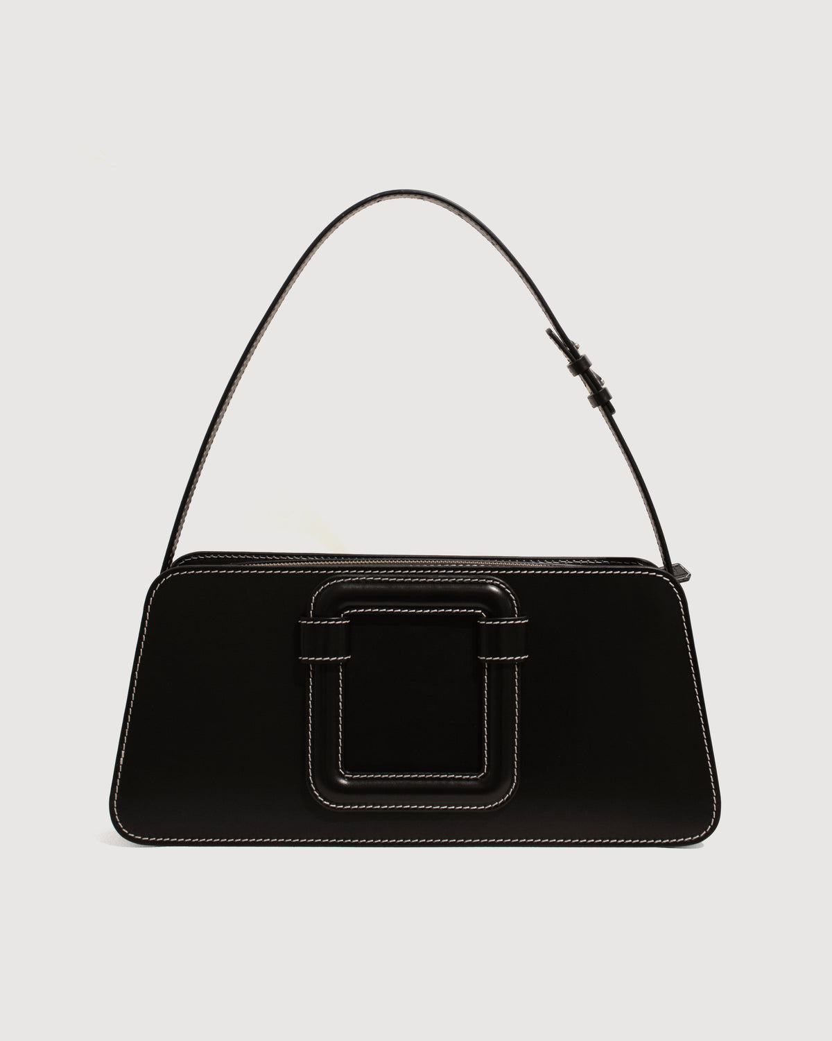 Trapecio - Black (Contrast Stitch)