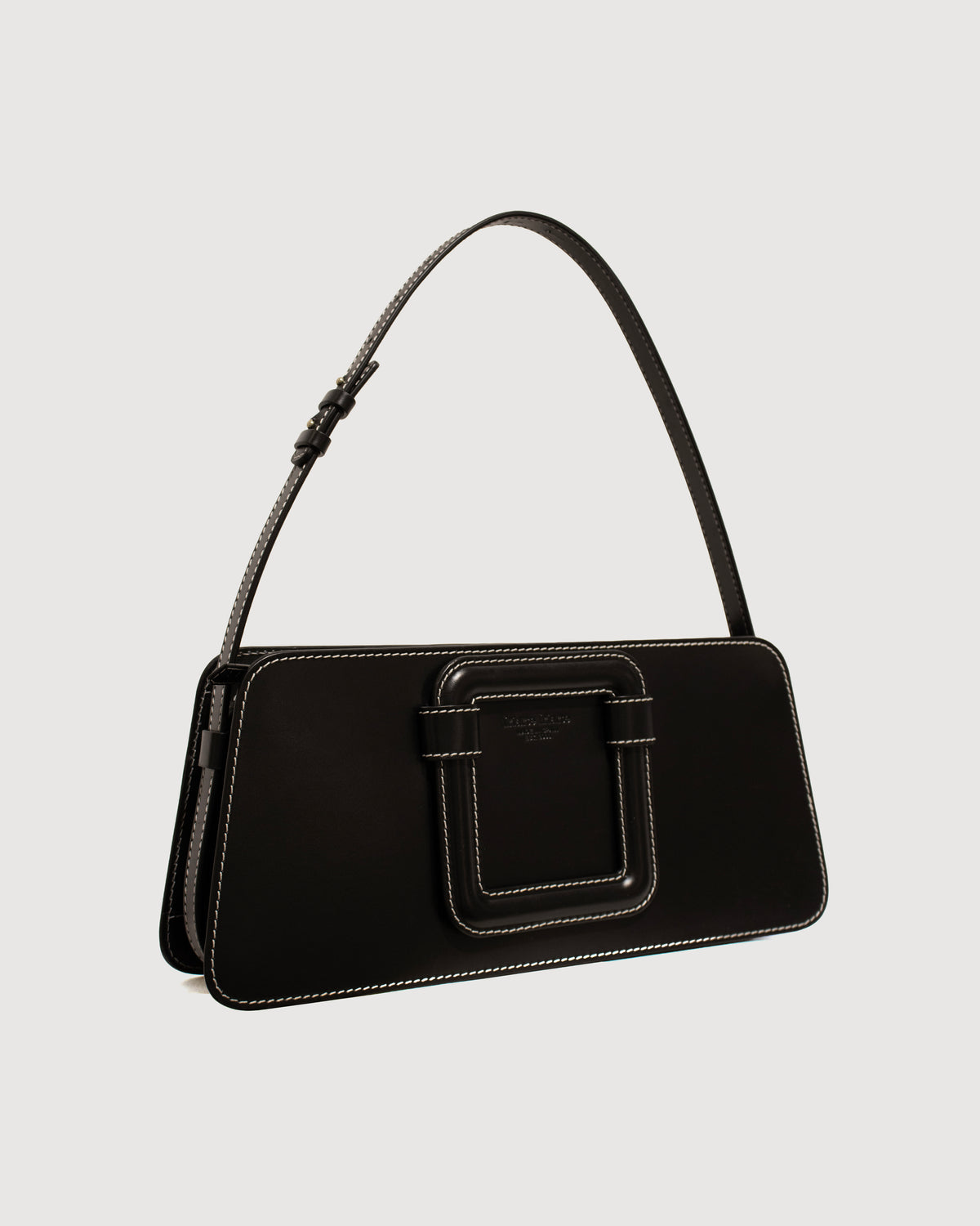 Trapecio - Black (Contrast Stitch)