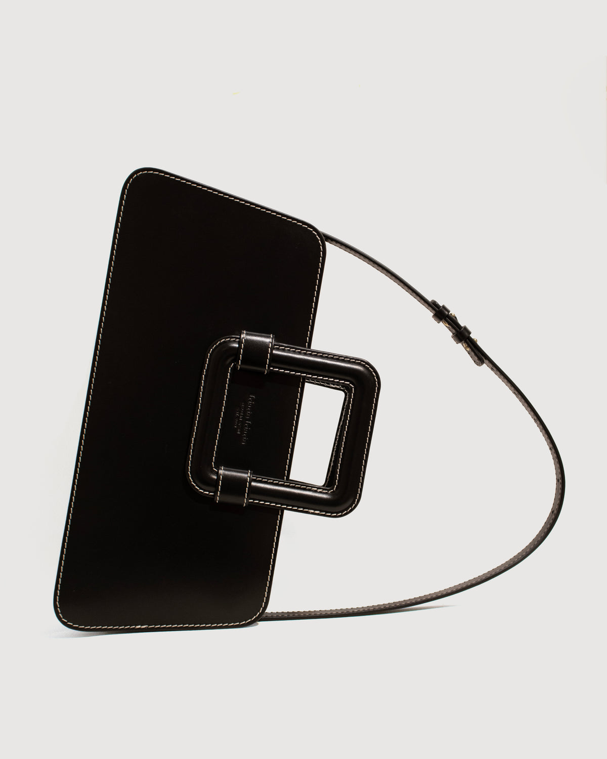 Trapecio - Black (Contrast Stitch)