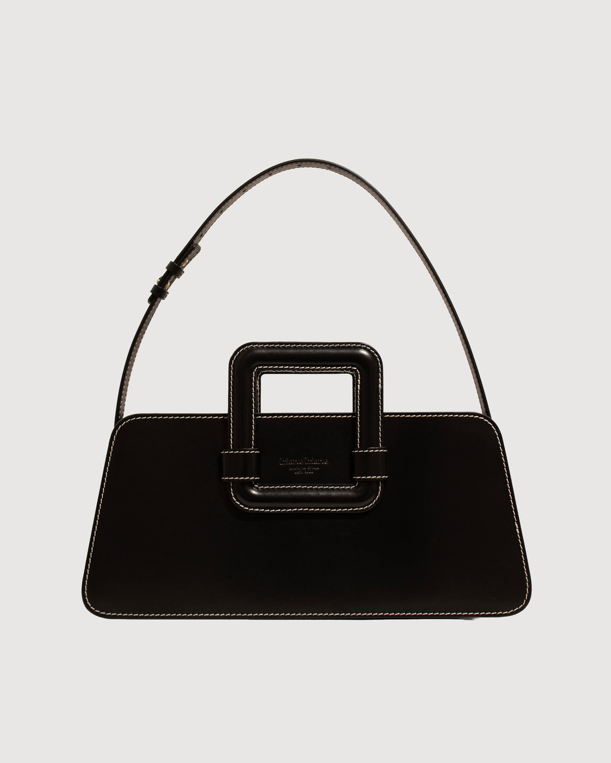 Trapecio - Black (Contrast Stitch)