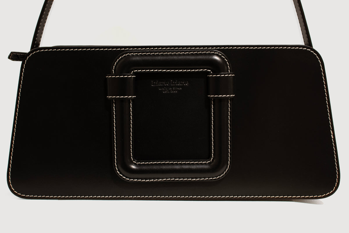 Trapecio - Black (Contrast Stitch)