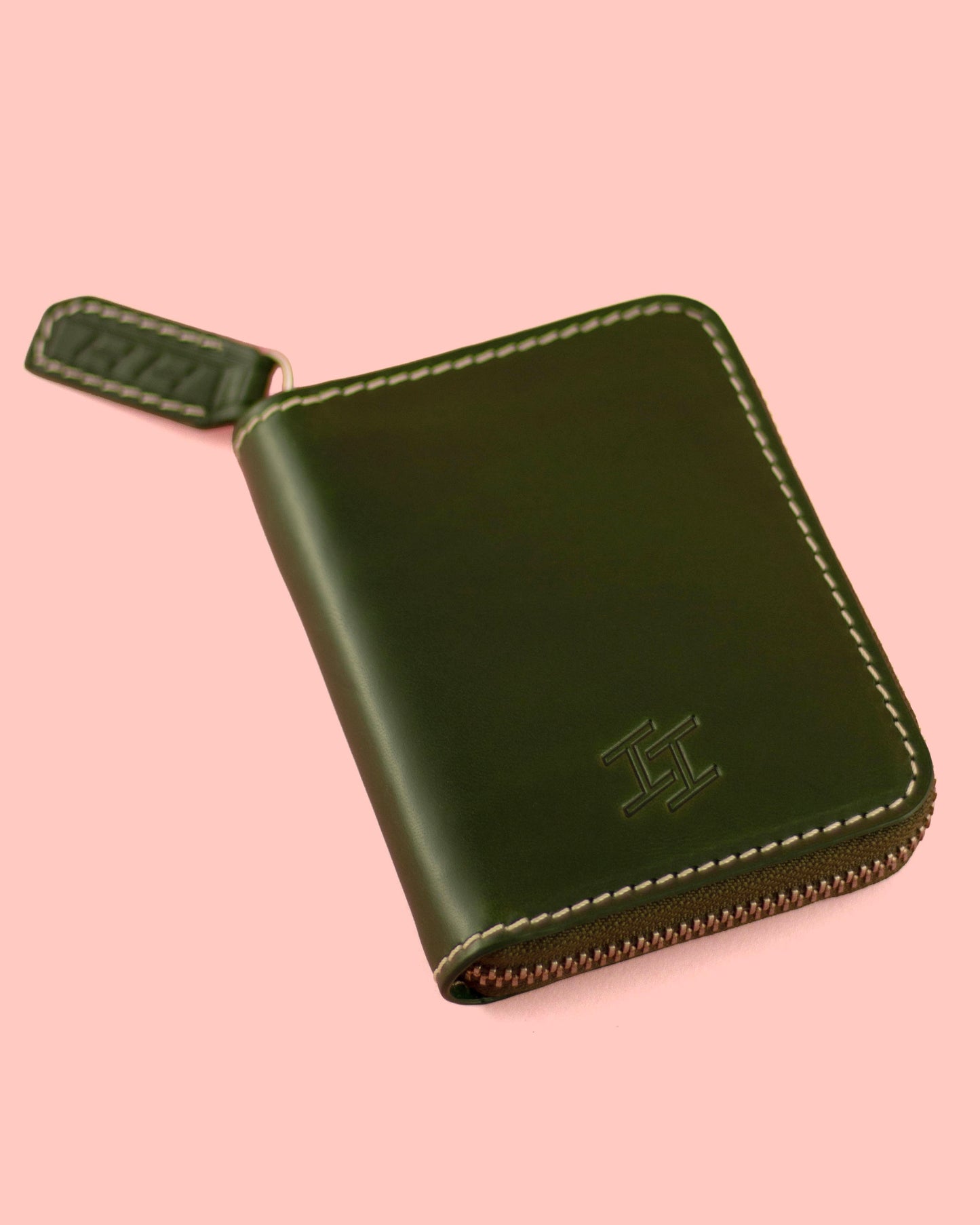Zipped Wallet - Dark Green