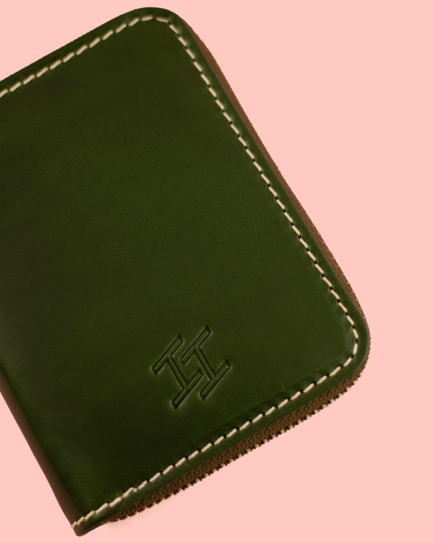 Zipped Wallet - Dark Green
