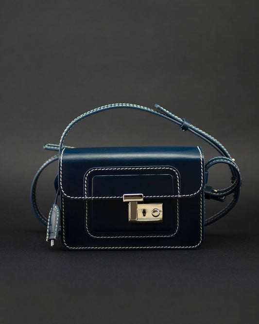 Agnès Small - Blue (Contrast Stitch)