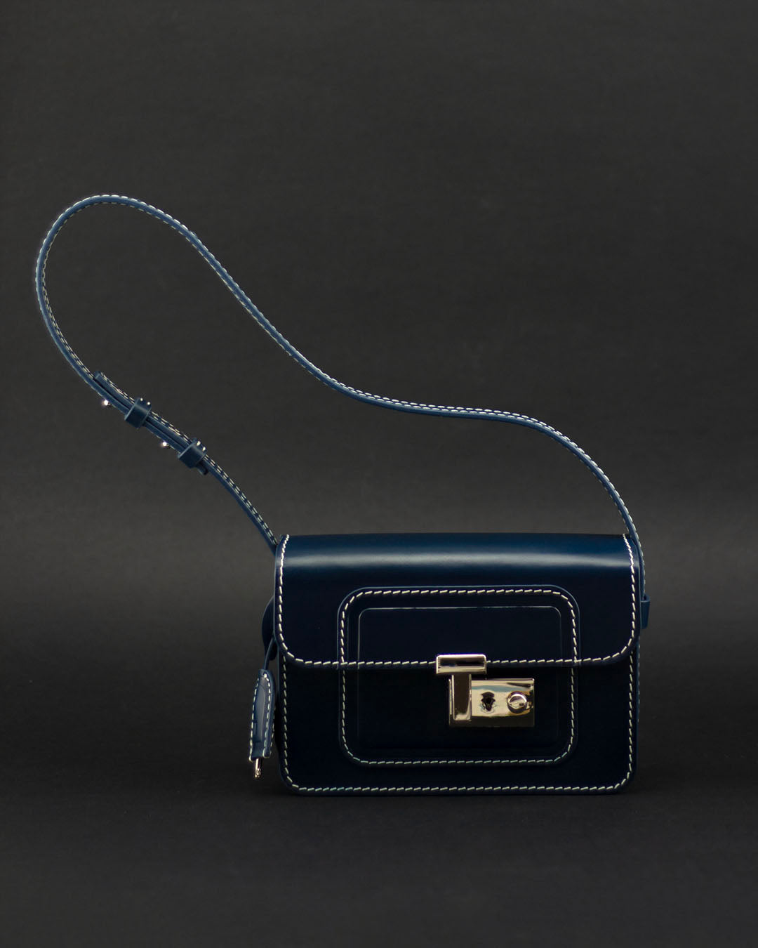 Agnès Small - Blue (Contrast Stitch)