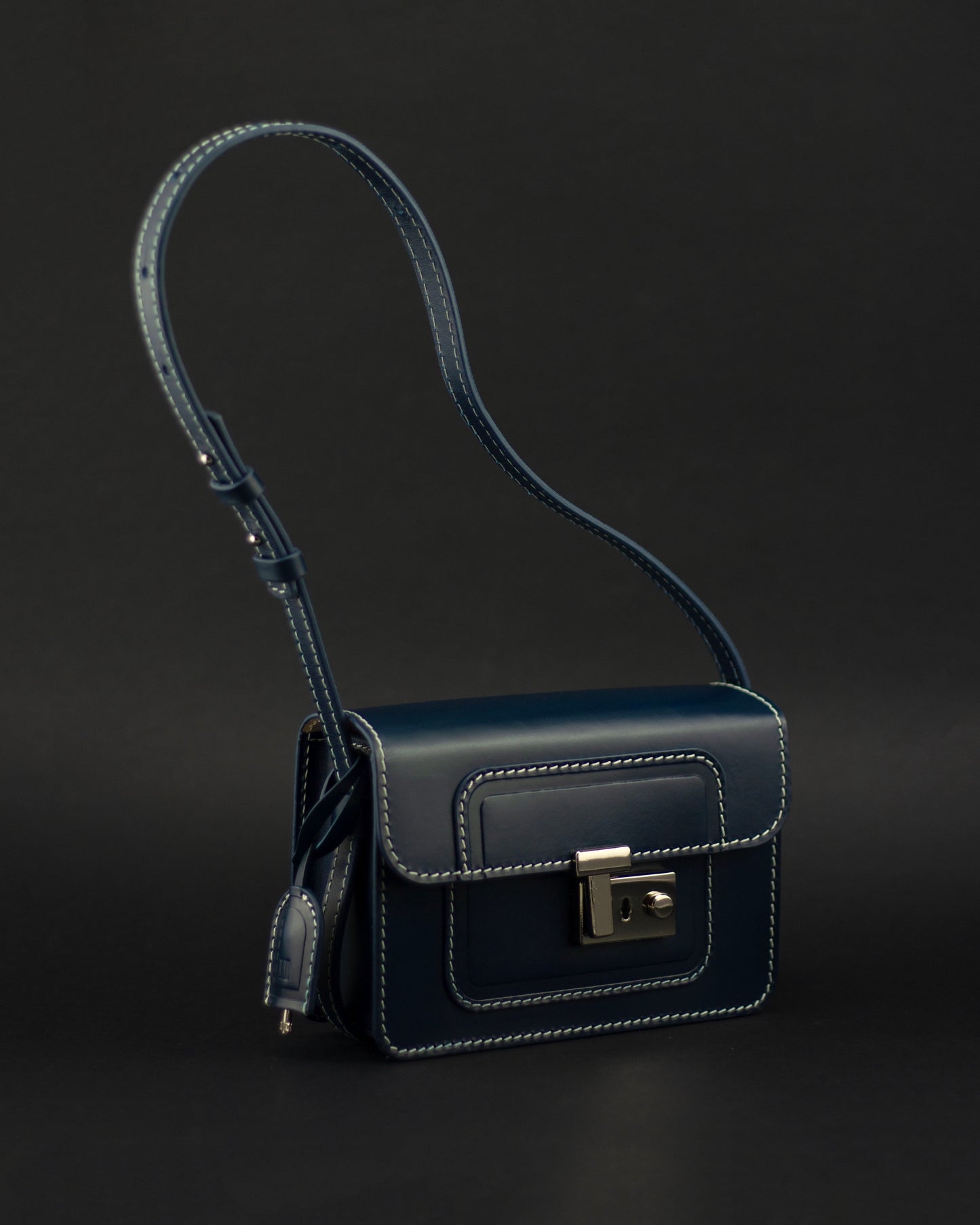 Agnès Small - Blue (Contrast Stitch)