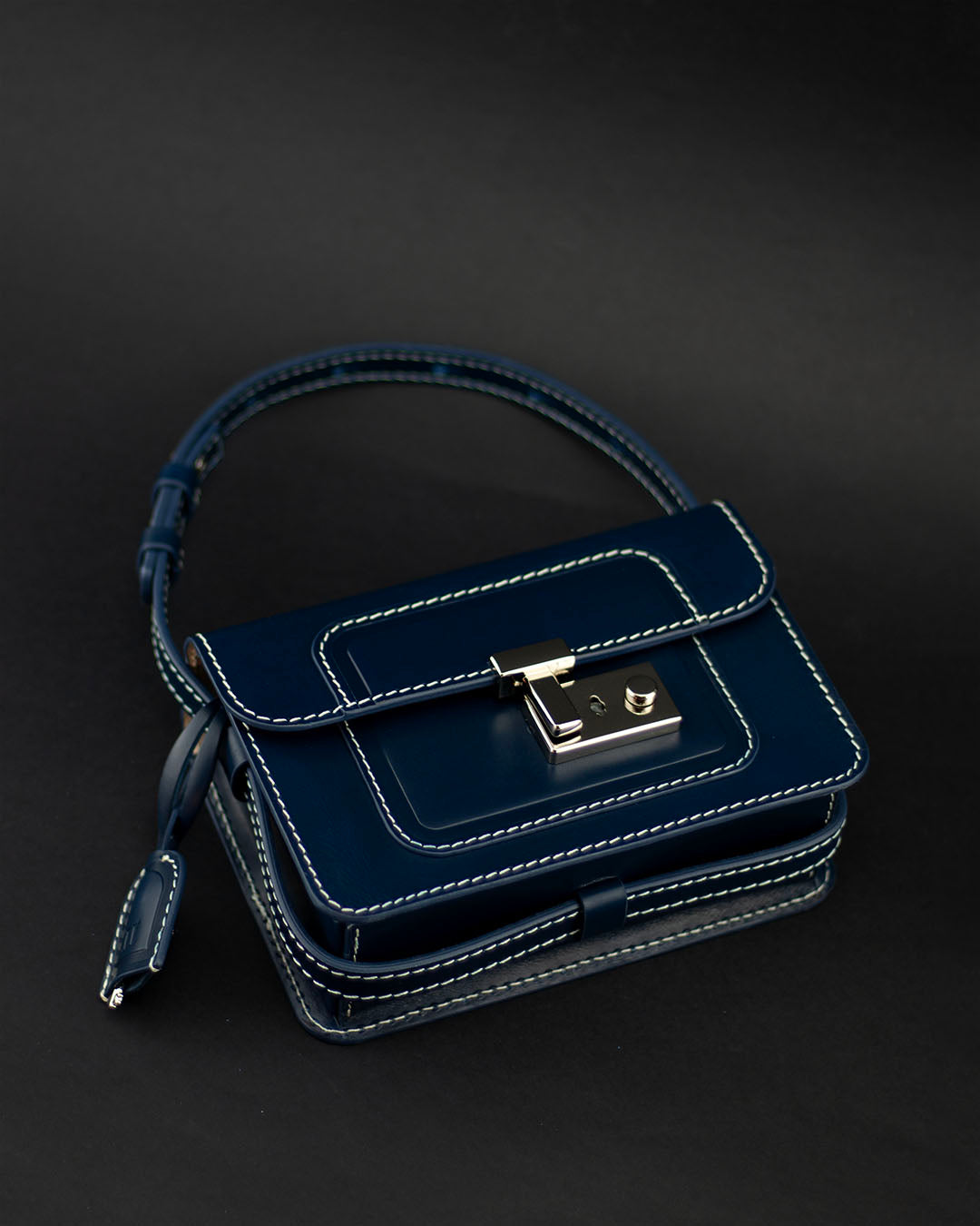 Agnès Small - Blue (Contrast Stitch)