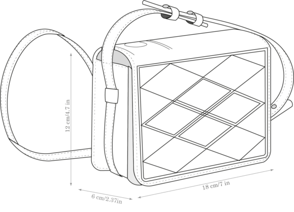 Douglas (Medium Book) - Book bag designed and handcrafted in Barcelona